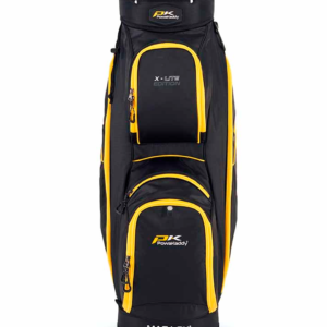 Powakaddy X Lite Bag Black with Yellow Trim